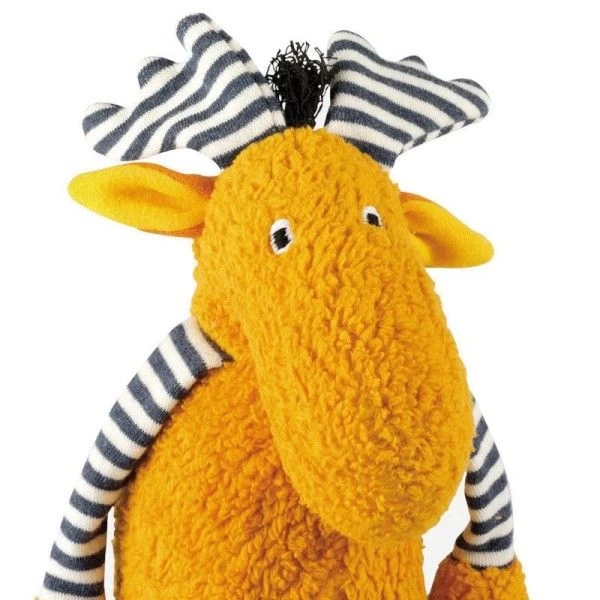 Lana NaturalWear Doudou Peluche Elan Elmar 36cm Coton Bio GOTS- Doudous Pour Bébé – Image 2