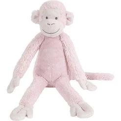 Peluche Doudou Singe Mickey Rose 42 Cm Happy Horse - Doudou Singe