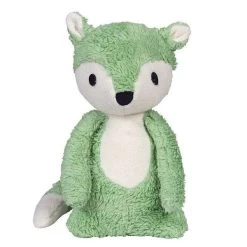 Peluche Renard Mikkel Vert 28cm Coton Bio Franck & Fischer® - Peluche Coton Bio