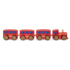 Petit Train En Bois Classic Express Cubika® - Jouets Bois