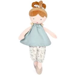 Poupée De Chiffon Joliflores Flore 30cm Coton Bio Jolijou® - Poupée Bio