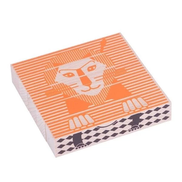 Puzzle 4 En1 Animals Blocks Les Jouets Libres® - Jouets En Bois Français – Image 2