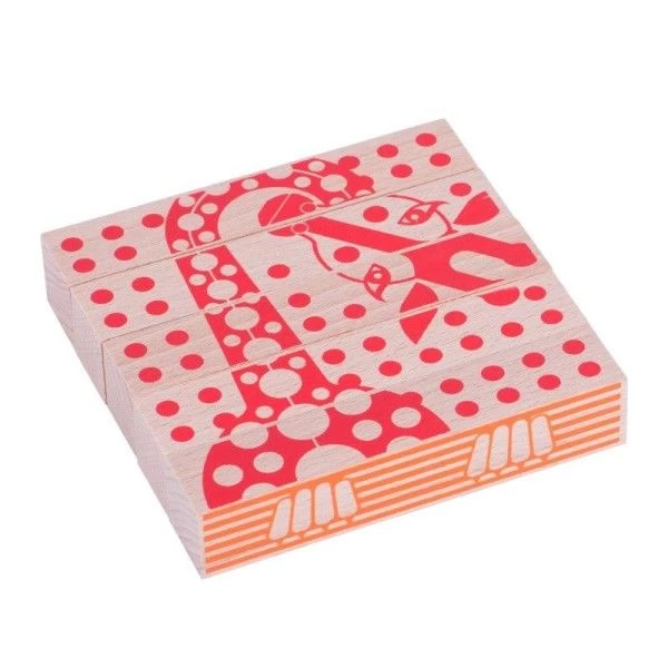 Puzzle 4 En1 Animals Blocks Les Jouets Libres® - Jouets En Bois Français – Image 4