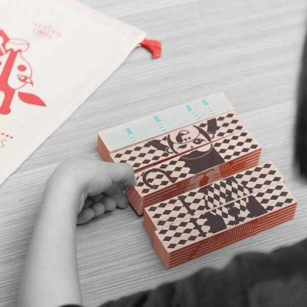 Puzzle 4 En1 Animals Blocks Les Jouets Libres® - Jouets En Bois Français – Image 6