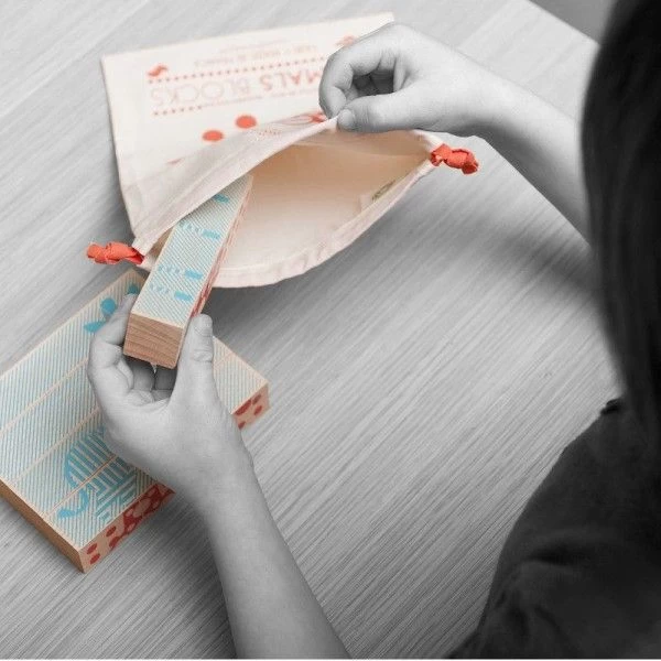 Puzzle 4 En1 Animals Blocks Les Jouets Libres® - Jouets En Bois Français – Image 7