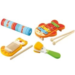 Set Jouets Musicaux Rythmes & Sons Sevi 1831 - Jouets En Bois