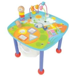 Table Multi Activités En Bois 'Mon Jardin' Boikido - Jouet En Bois