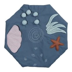 Tapis D'éveil & Activités Monde Marin Fabelab® Coton Bio GOTS - Jouet Bio Scandinave