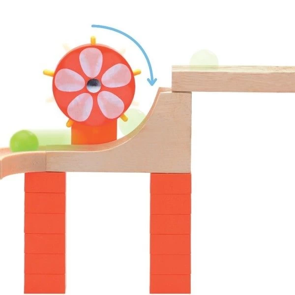 Wonderworld® Circuit à Billes Toboggan Lumineux Trix Track - Circuit Billes – Image 3